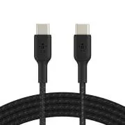 Belkin BOOST CHARGE™ USB-C/USB-C kabel, 2m, černý - odolný