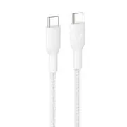 Belkin BOOST CHARGE PRO USB-C/USB-C kabel 240W, 2m, bílý - odolný