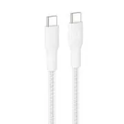 Belkin BOOST CHARGE PRO USB-C/USB-C kabel 240W, 3m, bílý - odolný