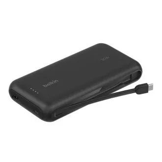 Belkin BOOST CHARGE USB-C Power Delivery PowerBanka s integrovaným USB-C kabelem, 20000mAh, 30W, černá Belkin BOOST CHARGE USB-C Power Delivery PowerBanka s integrovaným USB-C kabelem, 20000mAh, 30W, černá