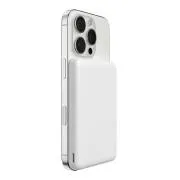 Belkin BOOST CHARGE Qi2 Magnetická Bezdrátová PowerBanka, 5000mAh, slim, bílá