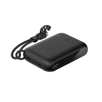 Belkin BOOST CHARGE USB-C Power Delivery PowerBanka s displejem, 10000mAh, 20W, černá Belkin BOOST CHARGE USB-C Power Delivery PowerBanka s displejem, 10000mAh, 20W, černá