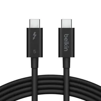 Belkin CONNECT Thunderbolt 5 pasivní kabel 80 Gb/s, 240 W, 1m Belkin CONNECT Thunderbolt 5 pasivní kabel 80 Gb/s, 240 W, 1m