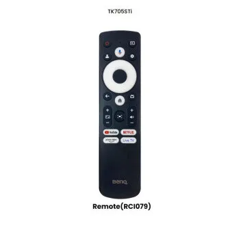 BenQ DLP Projektor TK705STi 4K UHD 3840x2160/3000 ANSI lm/600 000:1/HDMI/USB-A/USB-C/Jack/BT/Wi-Fi/Repro/Google TV + Android 11