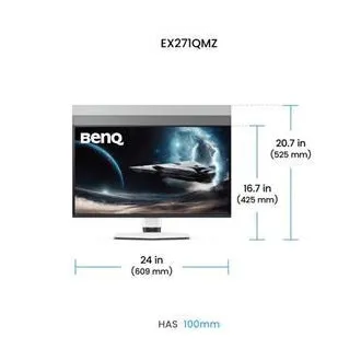 BenQ Mobiuz LCD EX271QMZ 27" OLED/2560x1440/400nits/0,03ms/240Hz/HDMI/DP/výškově nastavitelný/VESA herní monitor BenQ Mobiuz LCD EX271QMZ 27" OLED/2560x1440/400nits/0,03ms/240Hz/HDMI/DP/výškově nastavitelný/VESA herní monitor