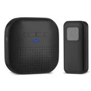 CONNECT IT DOORBELL 2 bezdrátový zvonek na baterie ČERNÝ