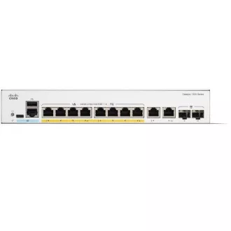 Cisco Catalyst C1300-8FP-2G 8 x 1G 2 x 1G RJ45/SFP combo PoE+ (120W) - C1300-8FP-2G Cisco Catalyst C1300-8FP-2G 8 x 1G 2 x 1G RJ45/SFP combo PoE+ (120W) - C1300-8FP-2G