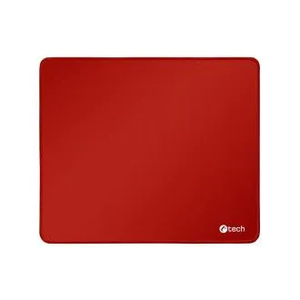 C-TECH podložka pod myš MP-01, červená, 320x270x4mm, obšité okraje