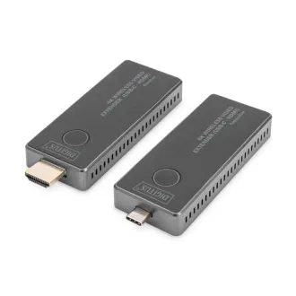DIGITUS DS-55324 4K Wireless Video Extender Set, 30 m (USB-C - HDMI) DIGITUS DS-55324 4K Wireless Video Extender Set, 30 m (USB-C - HDMI)