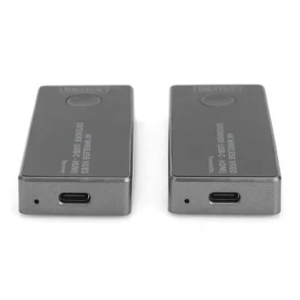 DIGITUS DS-55324 4K Wireless Video Extender Set, 30 m (USB-C - HDMI) DIGITUS DS-55324 4K Wireless Video Extender Set, 30 m (USB-C - HDMI)