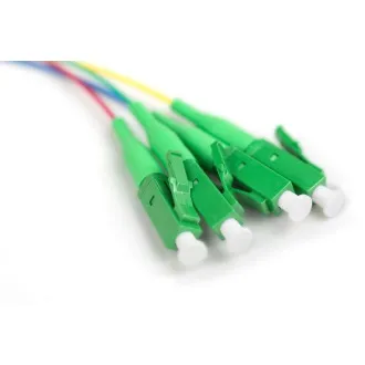 DIGITUS FTTH Drop kabel, Singlemode, 4 vlákna, OS2, 9/125µ, 4 LC/APC, 50 m