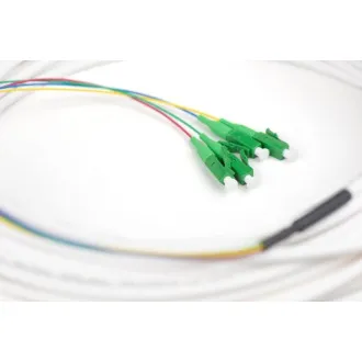 DIGITUS FTTH Drop kabel, Singlemode, 4 vlákna, OS2, 9/125µ, 4 LC/APC, 50 m