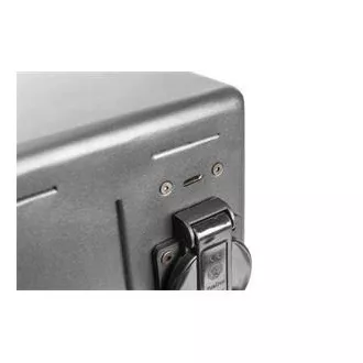 DIGITUS Nabíjecí vozík, 14", USB-C, elektronický PIN zámek,16 nabíjecích základen, ventilátor, 384 x 550 x 375 mm, černá