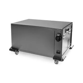 DIGITUS Nabíjecí vozík, 14", USB-C, elektronický PIN zámek,16 nabíjecích základen, ventilátor, 384 x 550 x 375 mm, černá
