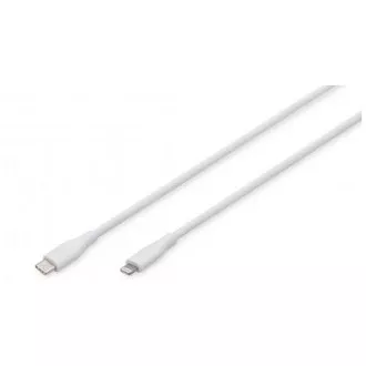 Digitus USB-C Silicone charging cable, USB-A - USB-C 2m, USB 2.0, 60W, black Digitus USB-C Silicone charging cable, USB-A - USB-C 2m, USB 2.0, 60W, black
