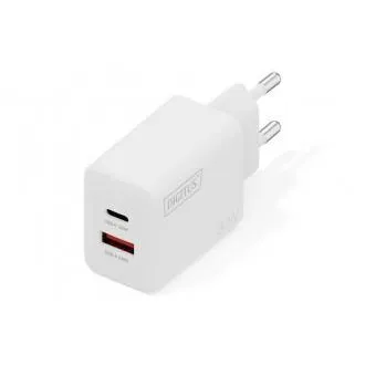 DIGITUS USB Nabíječka GaN 30W, 1x USB-C, 1x USB-A DIGITUS USB Nabíječka GaN 30W, 1x USB-C, 1x USB-A