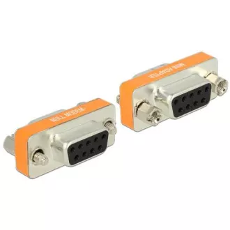 Delock adaptér Null Modem Sub-D 9 pin samice / samice