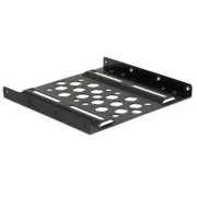 Delock Hliníkový instalační rámeček 2.5” na 3.5” černý