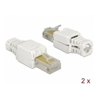 Delock RJ45 samec Cat.5e UTP bez použití nástrojů 2 kusy