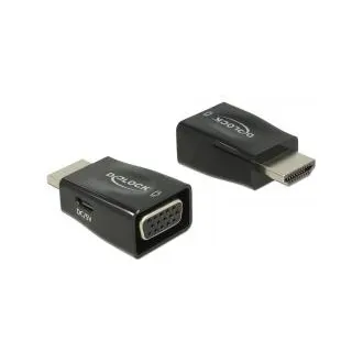 Delock Adaptér HDMI-A samec > VGA samice