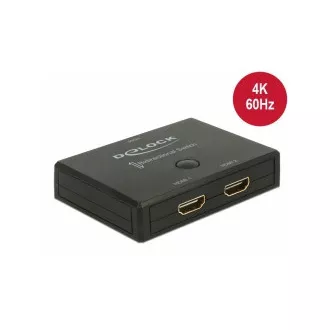 Delock HDMI 2 - 1 obousměrný Switch 4K 60 Hz