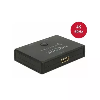 Delock HDMI 2 - 1 obousměrný Switch 4K 60 Hz