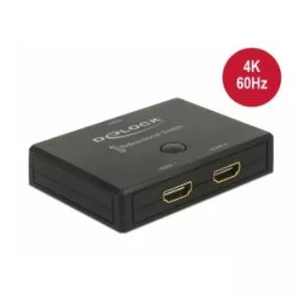 Delock HDMI 2 - 1 obousměrný Switch 4K 60 Hz