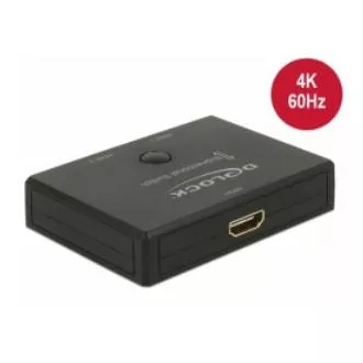 Delock HDMI 2 - 1 obousměrný Switch 4K 60 Hz