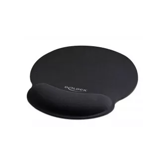 Delock Ergonomická podložka pod myš s gelovou opěrkou zápěstí