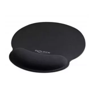 Delock Ergonomická podložka pod myš s gelovou opěrkou zápěstí