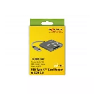Delock USB Type-C™ čtečka karet pro paměťové karty XQD 2.0