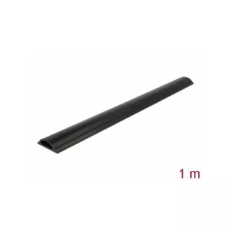 Delock Kabelovod 50 x 12 mm - délka 1 m černá