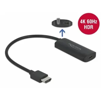 Delock Adaptér HDMI-A samec > USB Type-C™ samice (DP Alt Mode) 4K 60 Hz Delock Adaptér HDMI-A samec > USB Type-C™ samice (DP Alt Mode) 4K 60 Hz