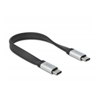 Delock USB 3.2 Gen 2, FPC plochý stuhový kabel, USB Type-C na USB Type-C, 13 cm, PD 5 A E-Marker Delock USB 3.2 Gen 2, FPC plochý stuhový kabel, USB Type-C na USB Type-C, 13 cm, PD 5 A E-Marker
