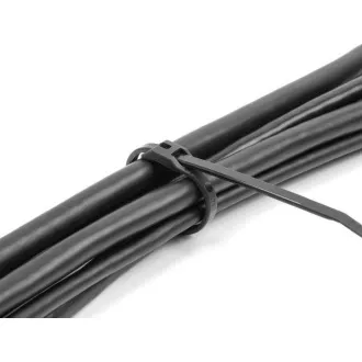Delock Kabelový úvazek s plochou hlavou, D 205 x Š 2,5 mm, 100 ks černá Delock Kabelový úvazek s plochou hlavou, D 205 x Š 2,5 mm, 100 ks černá
