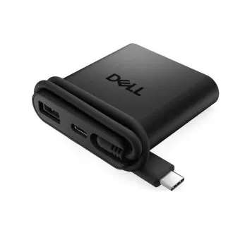 Dell Pro 4 v 1 USB-C cestovní rozbočovač - DA225 Dell Pro 4 v 1 USB-C cestovní rozbočovač - DA225