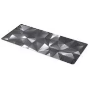 Endorfy Crystal Black XL Podložka pod myš, herní, 900×400×3mm, voděodolná, černá