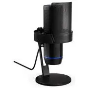 Endorfy Solum 2,Mikrofon, kondenzátorový, kardioidní, pop-up filtr, dotykové ztlumení, LED signalizace, USB-C, redukce n