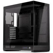 Endorfy Fishtank 6000 Flex,Skříň, E-ATX, 2× USB 3.0, 1× USB-C, panoramatická, prosklená bočnice a přední panel, úzká, černá