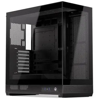 Endorfy Fishtank 6000 Flex,Skříň, E-ATX, 2× USB 3.0, 1× USB-C, panoramatická, prosklená bočnice a přední panel, úzká, černá