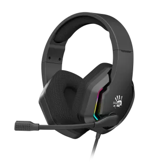 A4tech Bloody G260P, herní sluchátka s mikrofonem, podsvícení, 7.1, 3,5mm jack + adapter,USB