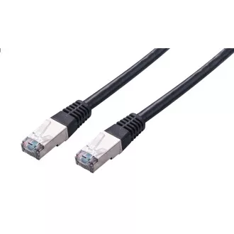 C-TECH Kabel patchcord Cat5e, FTP, černý, 0,5m C-TECH Kabel patchcord Cat5e, FTP, černý, 0,5m