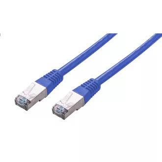 C-TECH Kabel patchcord Cat5e, FTP, modrý, 0,5m C-TECH Kabel patchcord Cat5e, FTP, modrý, 0,5m