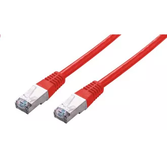 C-TECH Kabel patchcord Cat5e, FTP, červený, 1m C-TECH Kabel patchcord Cat5e, FTP, červený, 1m