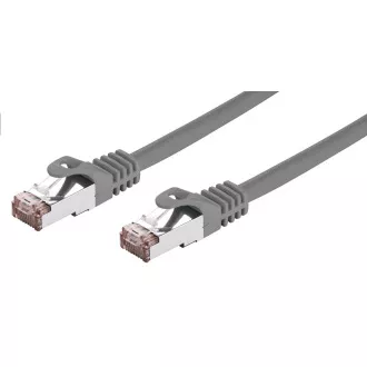 C-TECH Kabel patchcord Cat6, FTP, šedý, 0,25m C-TECH Kabel patchcord Cat6, FTP, šedý, 0,25m