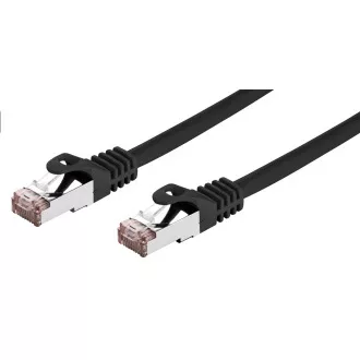 C-TECH Kabel patchcord Cat6, FTP, černý, 0,25m C-TECH Kabel patchcord Cat6, FTP, černý, 0,25m