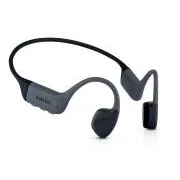 EVOLVEO BoneMax, bezdrátová sluchátka na lícní kosti, MP3 32GB, IPX8, šedé