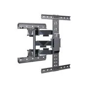 GEMBIRD WM-65RT-01 Držák na TV s možností otáčení a naklápění, pro úhlopříčky 32–65", VESA max 600×400 mm, nosnost 35 kg