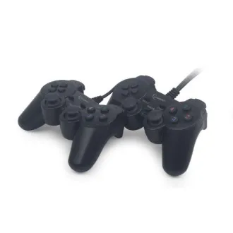 GEMBIRD JPD-UDV2-01 Dvojitý USB herní ovladač pro PC s duální vibrací
