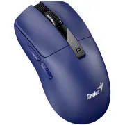 Genius NX-8280S BT, Myš, bezdrátová, optická, 3200DPI, 6 tlačítek, tichá, dobíjecí, Copilot, Bluetooth 5.3+2,4GHz,modrá